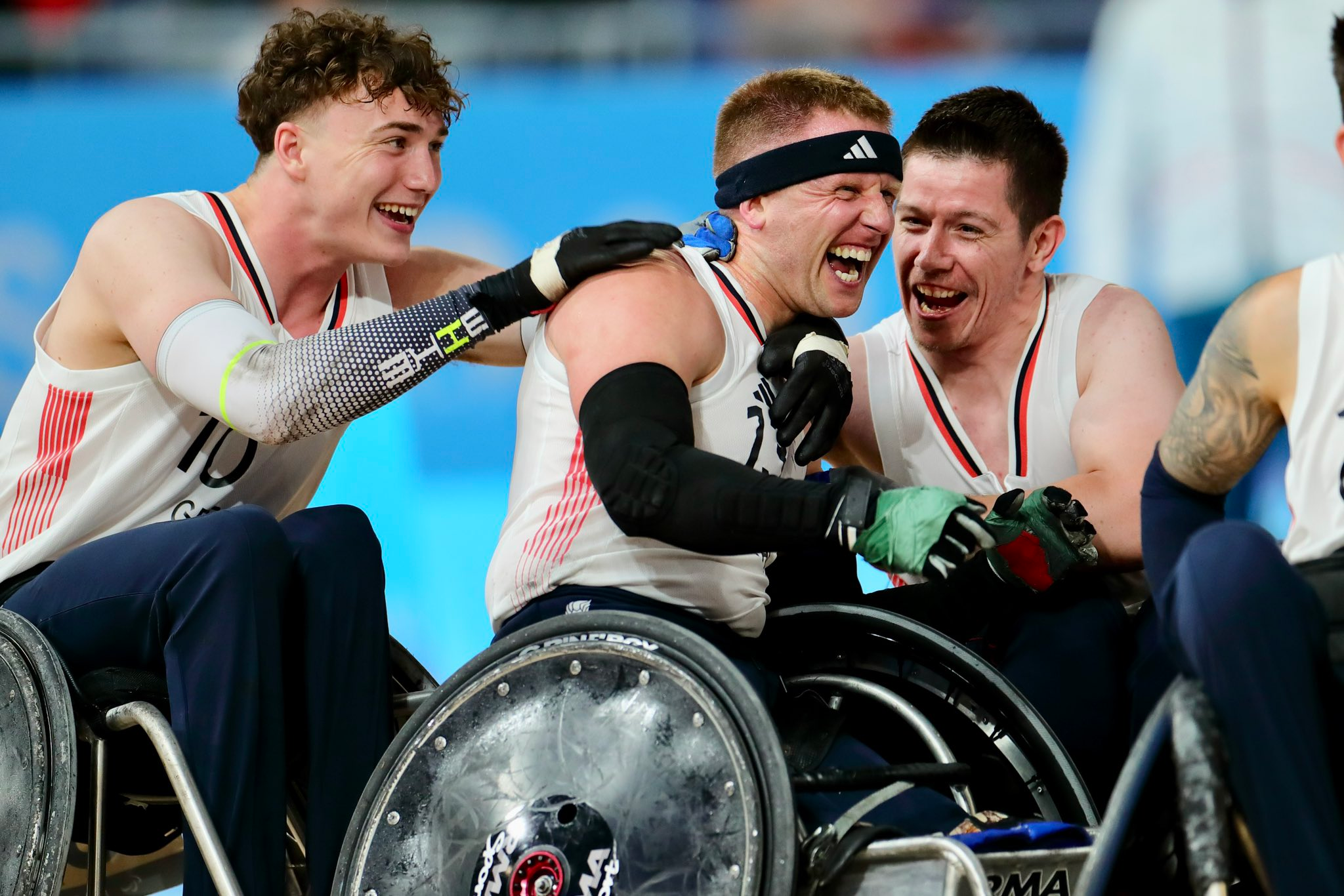 Great Britain Wheelchair Rugby Team win their first three games in Paris Paralympics